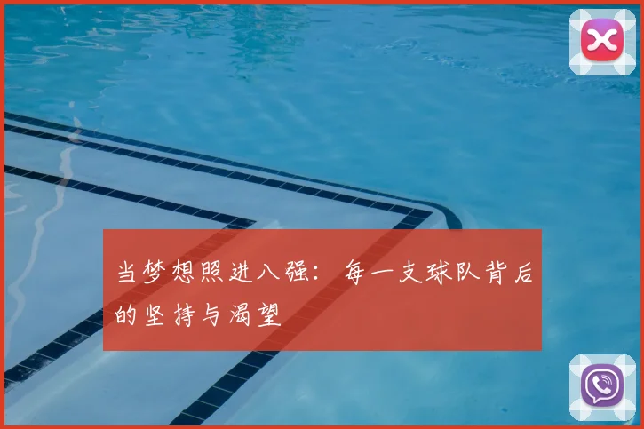 当梦想照进八强：每一支球队背后的坚持与渴望