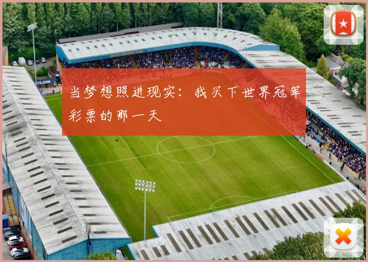 当梦想照进现实：我买下世界冠军彩票的那一天