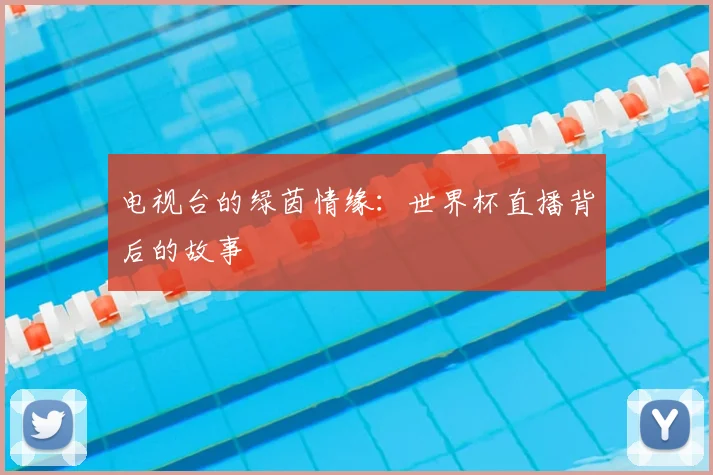 电视台的绿茵情缘：世界杯直播背后的故事